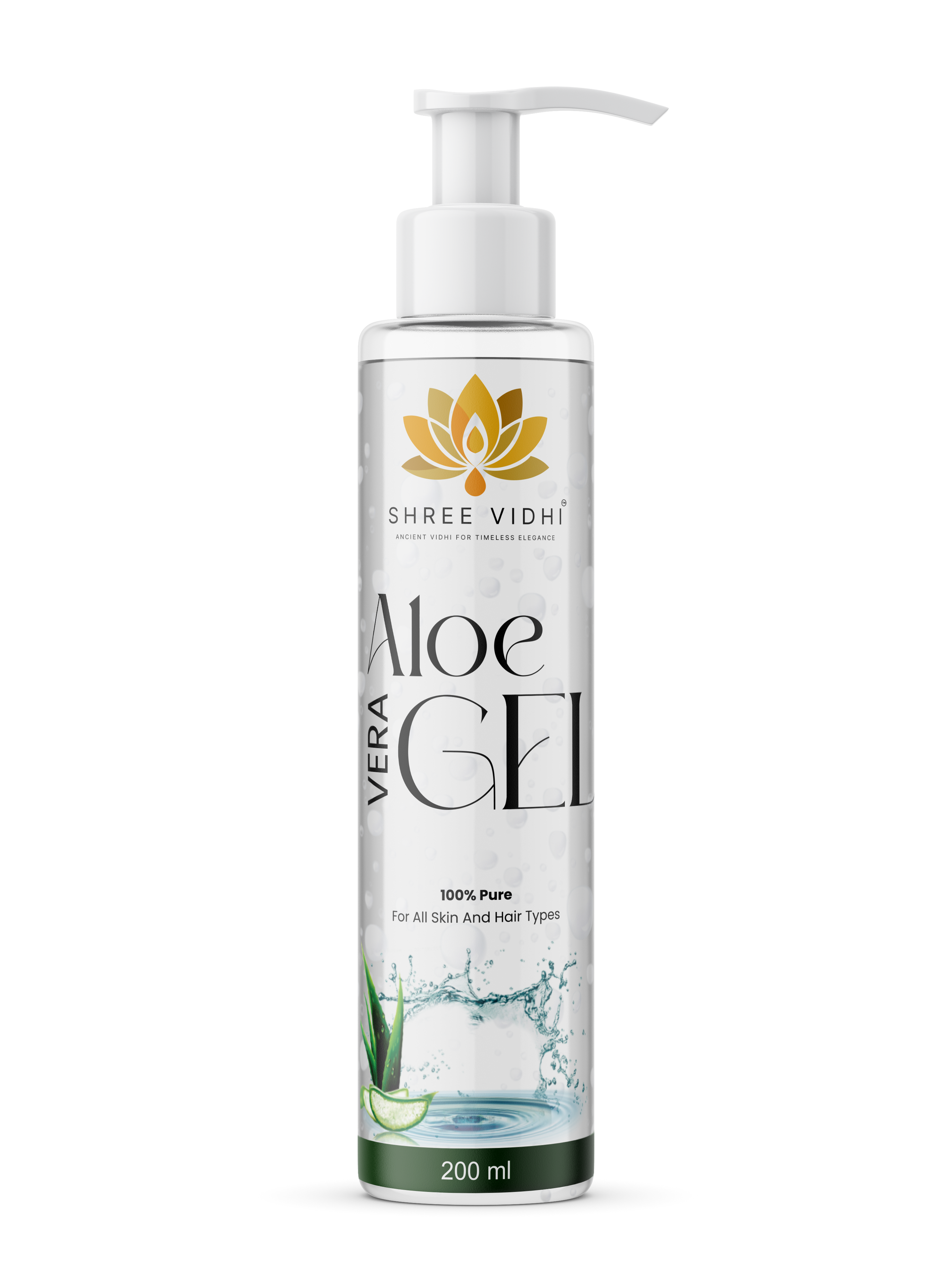 Shree vidhi Aloe vera Gel for skin and hair -200ml