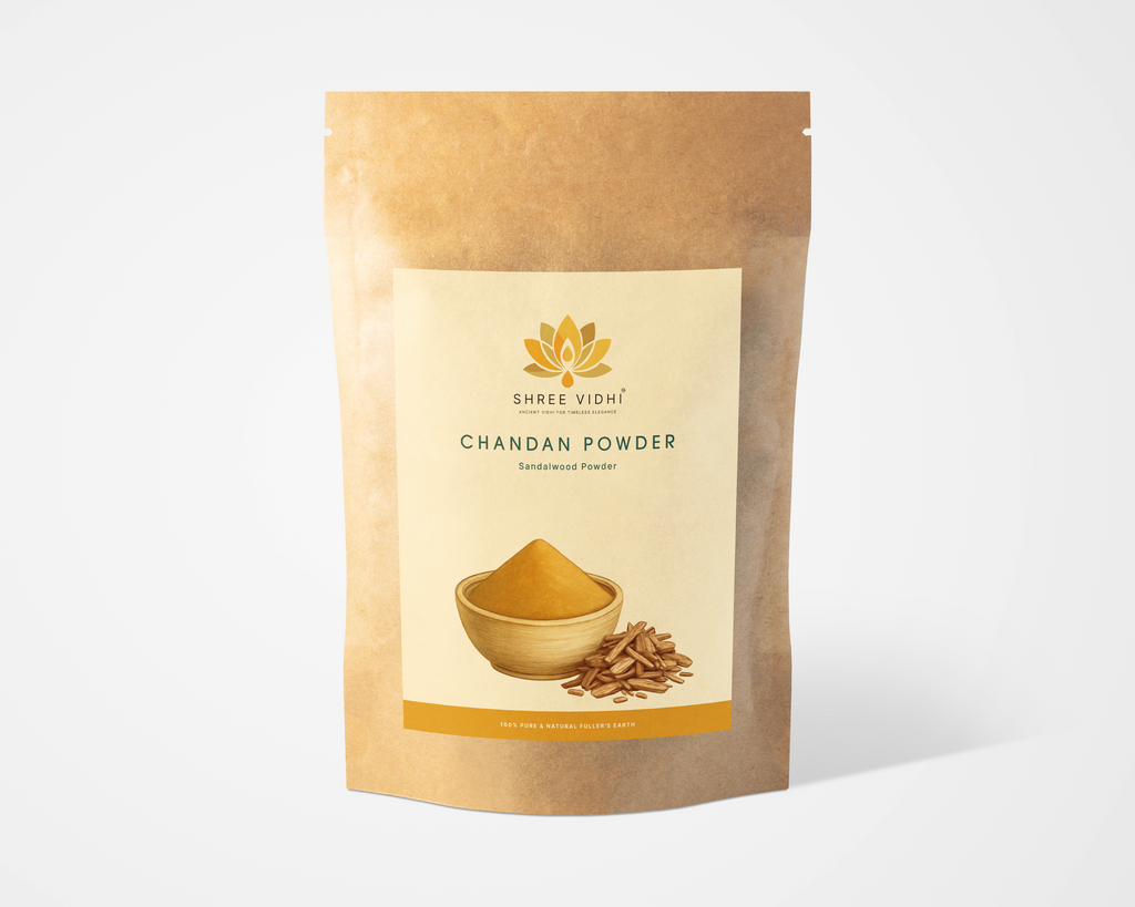 Shree vidhi 100% Pure Natural & Organic Chandan Powder For Skin Care - 50g