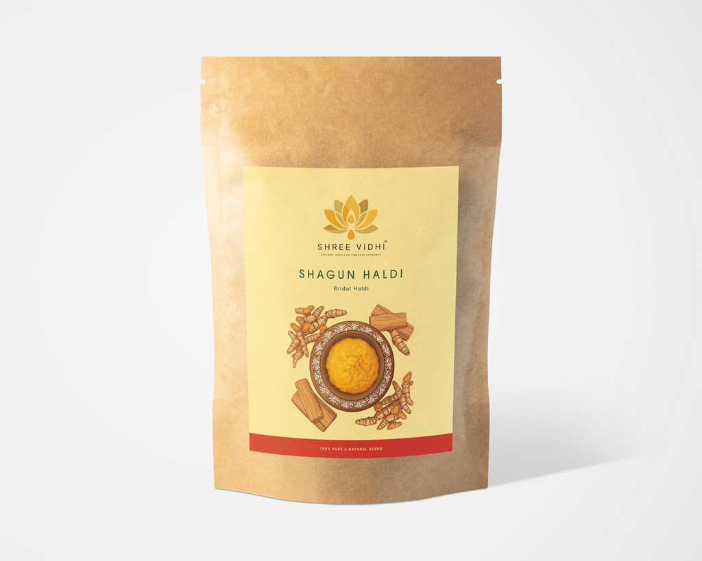 shree vidhi Shagun haldi, Bridal haldi, for bright,soft & glowing skin - (100 g)